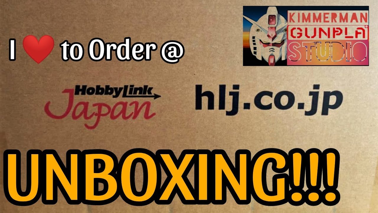 HobbyLink Japan Order UNBOXING - Gunpla and Mecha Model Kits - Kotobukiya Bandai Good Smile Moderoid