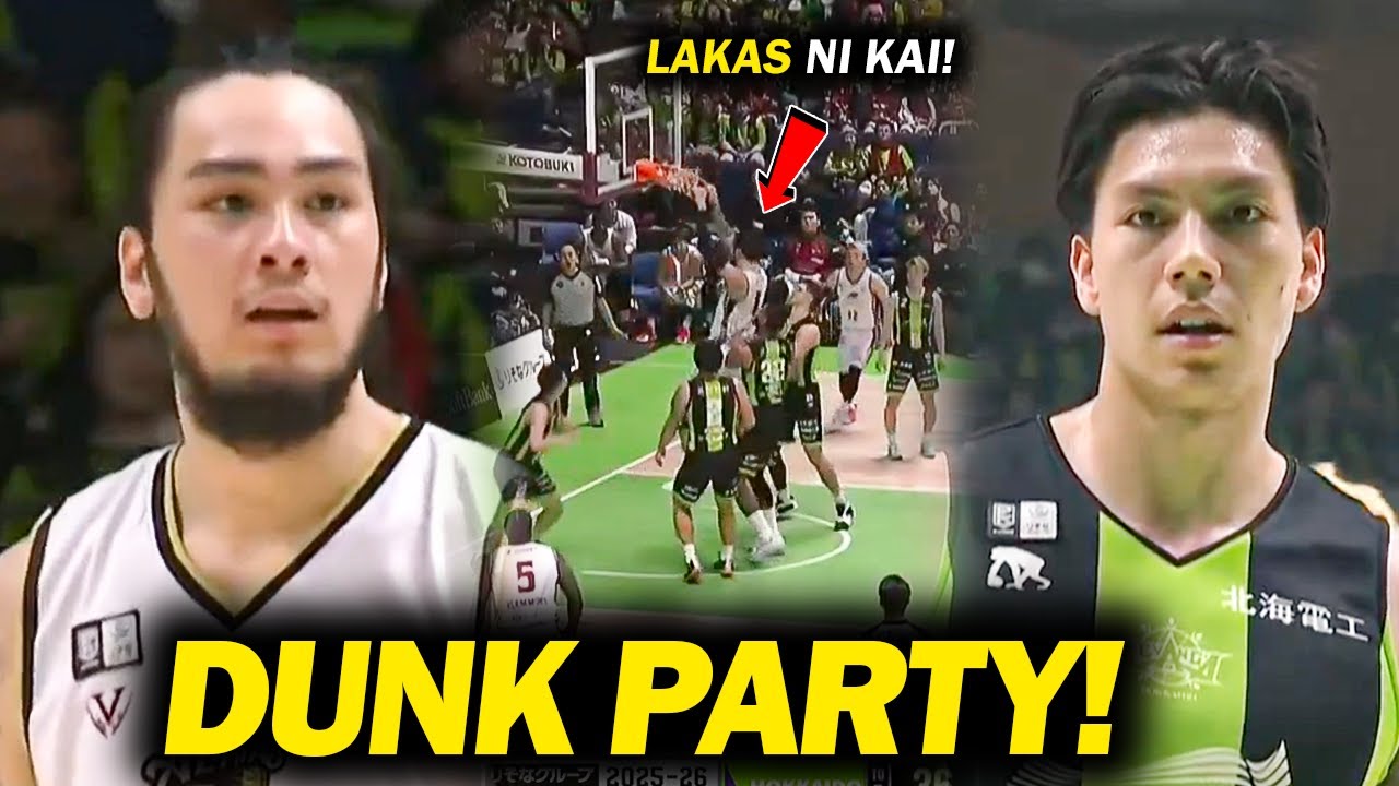 DUNK PARTY SI KAI SOTTO Kalaban si Dwight Ramos! Dumakdak sa Harapan ng NBA Veteran! Lakas ni Kai!