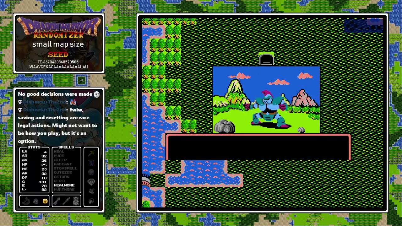 I missed by a HAIR - Dragon Warrior Randomizer #6
