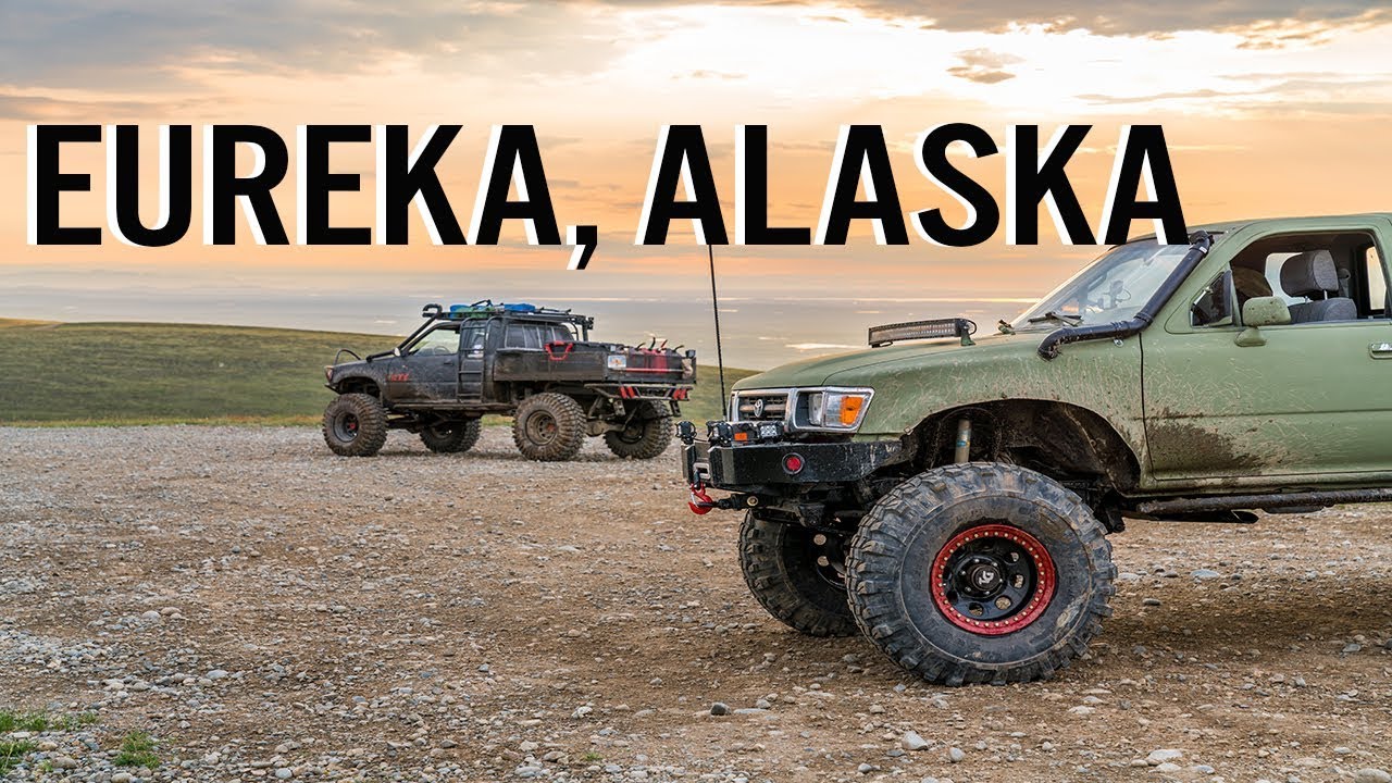 ALASKA 4X4 OFF-ROAD | EUREKA | CRAZY DEEP WATER CROSSING