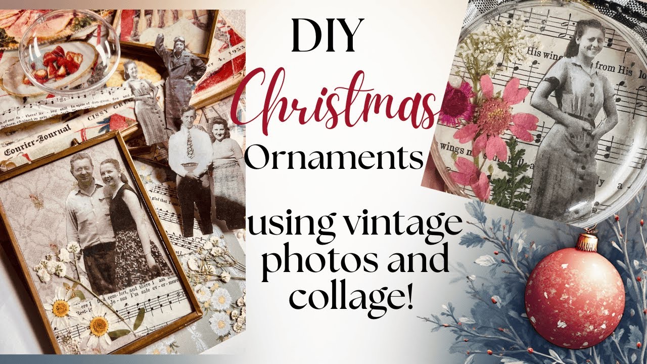DIY Family Memory Ornaments - an easy Christmas craft!