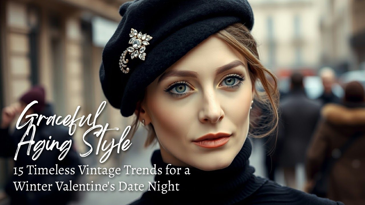 Graceful Aging Style : 15 Timeless Vintage Trends for a Winter Valentine's Date Night