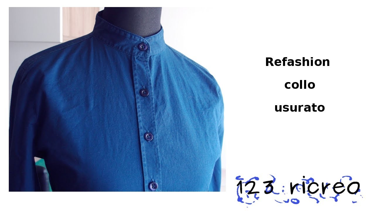 Collo coreana refashion - korean collar refashion