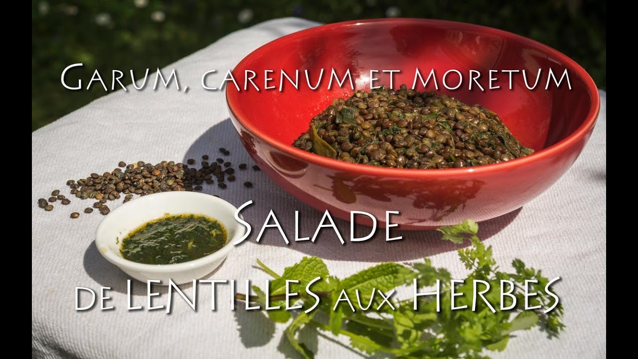 Salade de lentille aux herbes