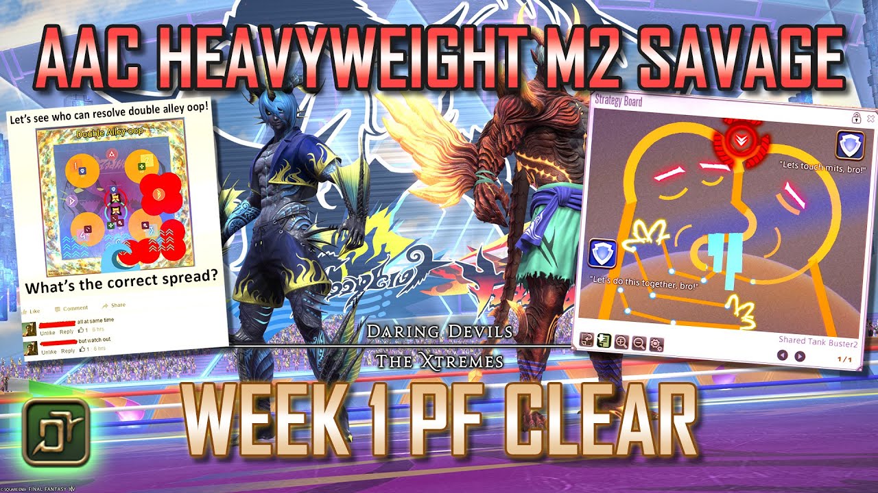 AAC Heavyweight M2 Savage (M10S) Week 1 PF Clear - AST POV [FFXIV: Dawntrail 7.4]