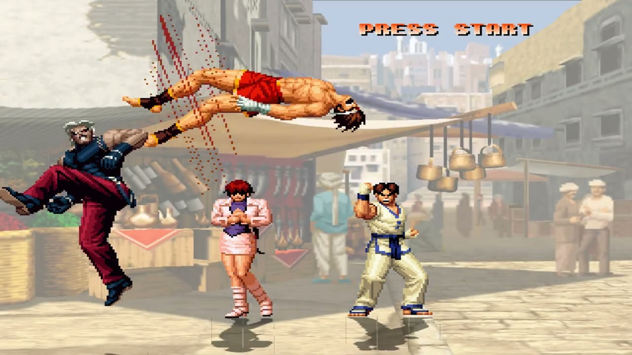 KOF 98 - Dream Match 1999 (Rugal Gameplay and Alternate Character Intro)