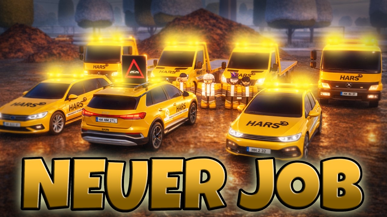 NEUEN JOB TESTEN in NOTRUF HAMBURG | ADAC ERSATZ| ROBLOX Deutsch