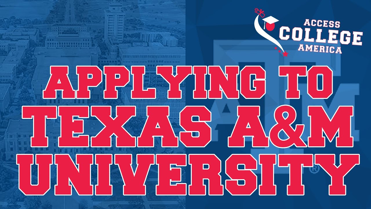 FREE WEBINAR: Your Guide to a Successful Texas A&M Application