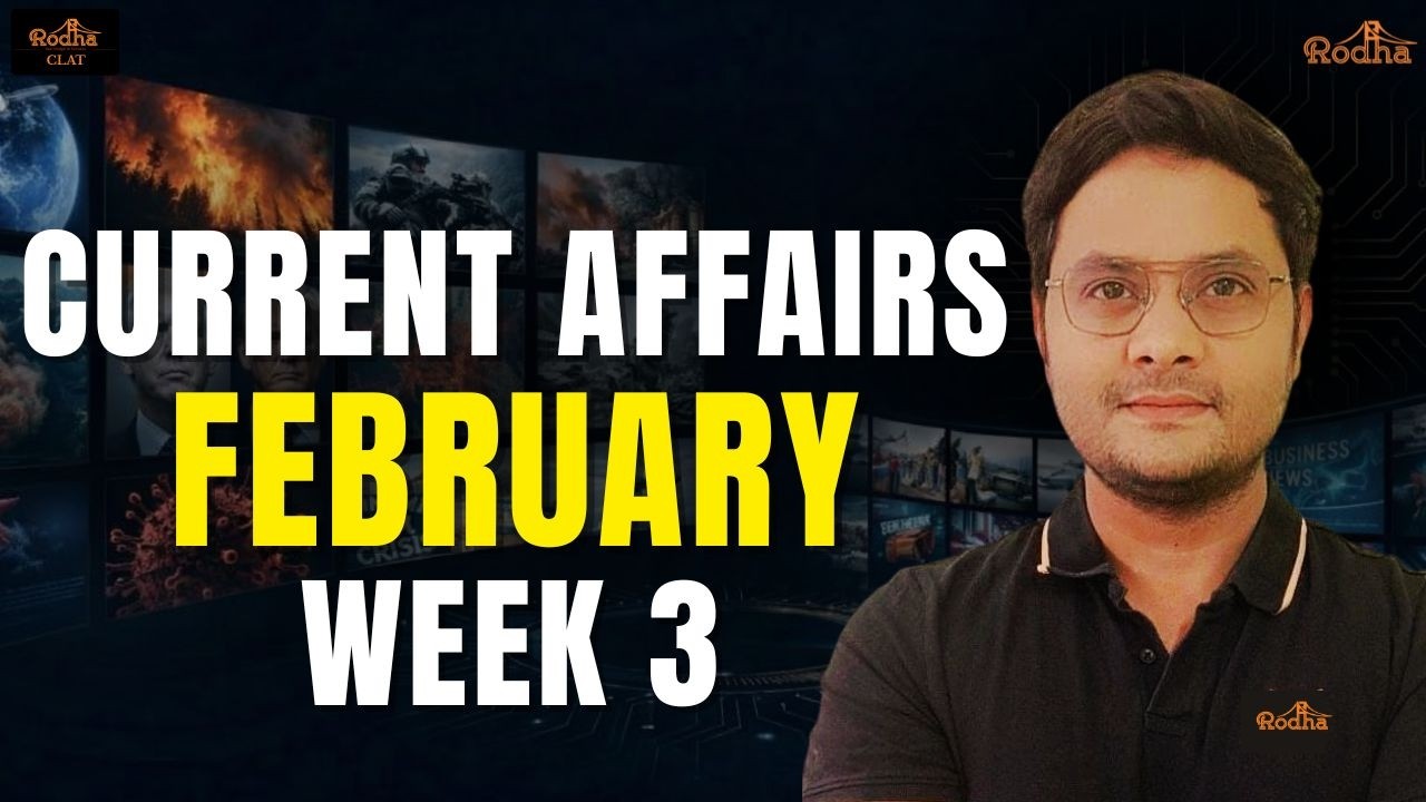 February 3rd Week | WEEKLY CURRENT AFFAIRS | ROUND-UP | Abhimanyuw Sir Rodha