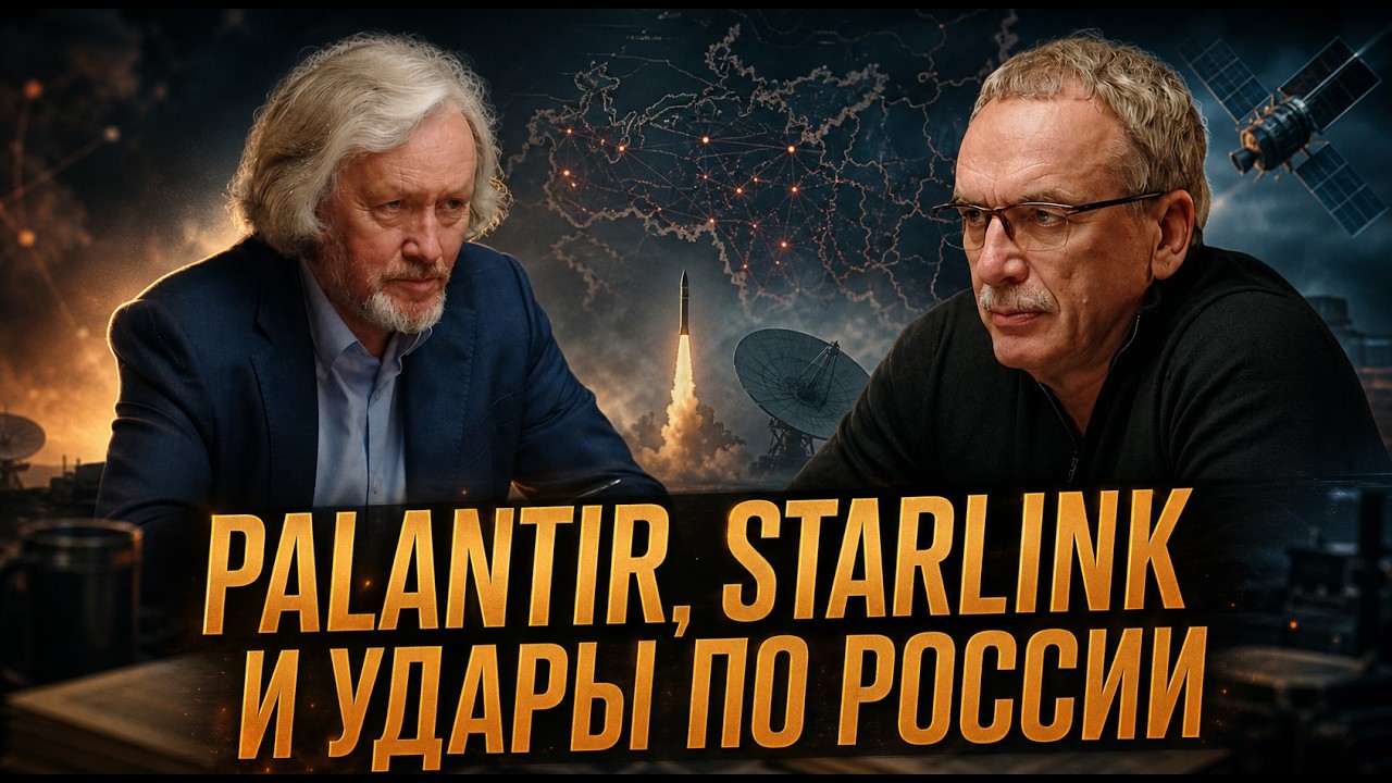 PALANTIR, STARLINK И УДАРЫ ПО РОССИИ. Техноэлиты США против РФ | Игорь Шишкин и Андрей Ильницкий