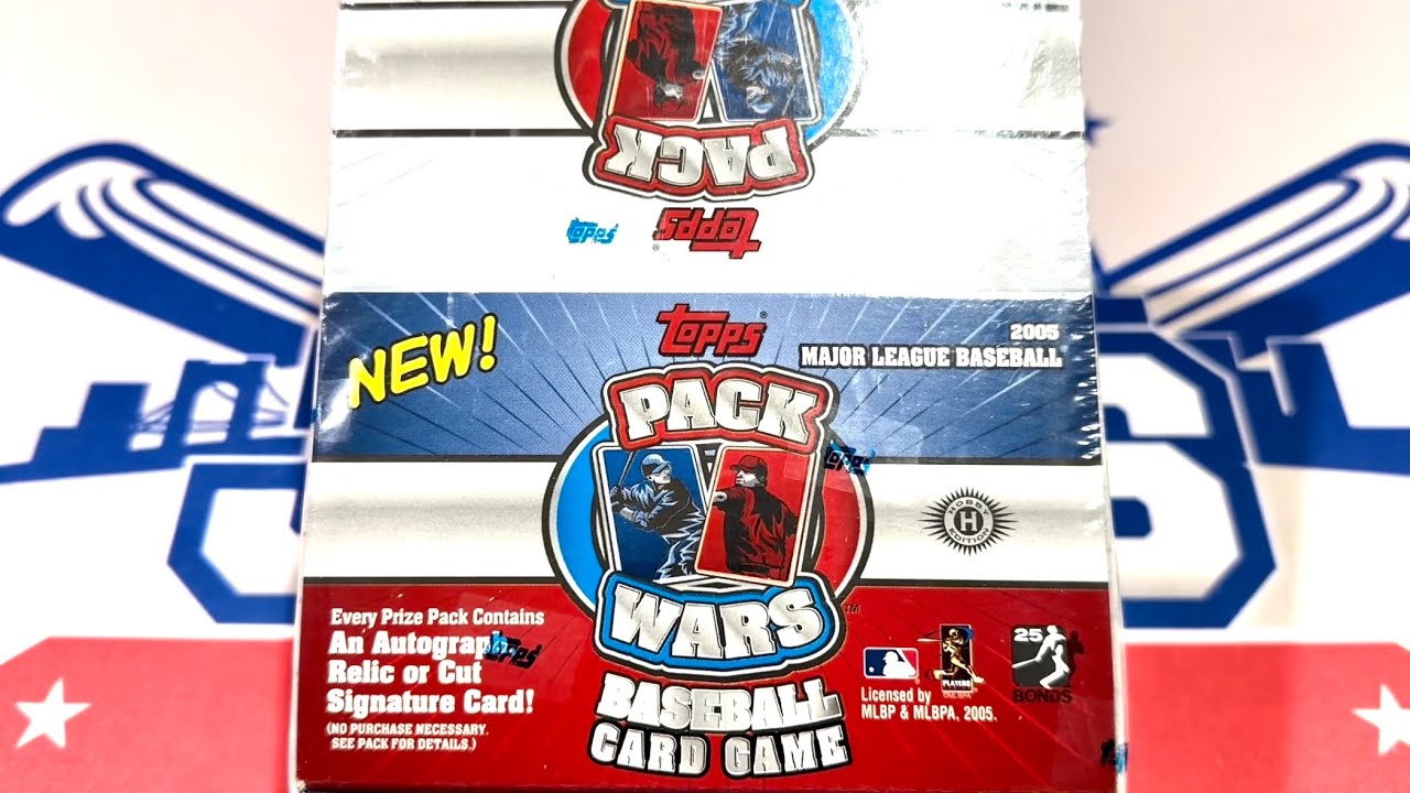 LOOKING FOR $100 BILLS IN PACKS!  RARE 2005 TOPPS PACK WARS BOX OPENING!  (Throwback Thursday)