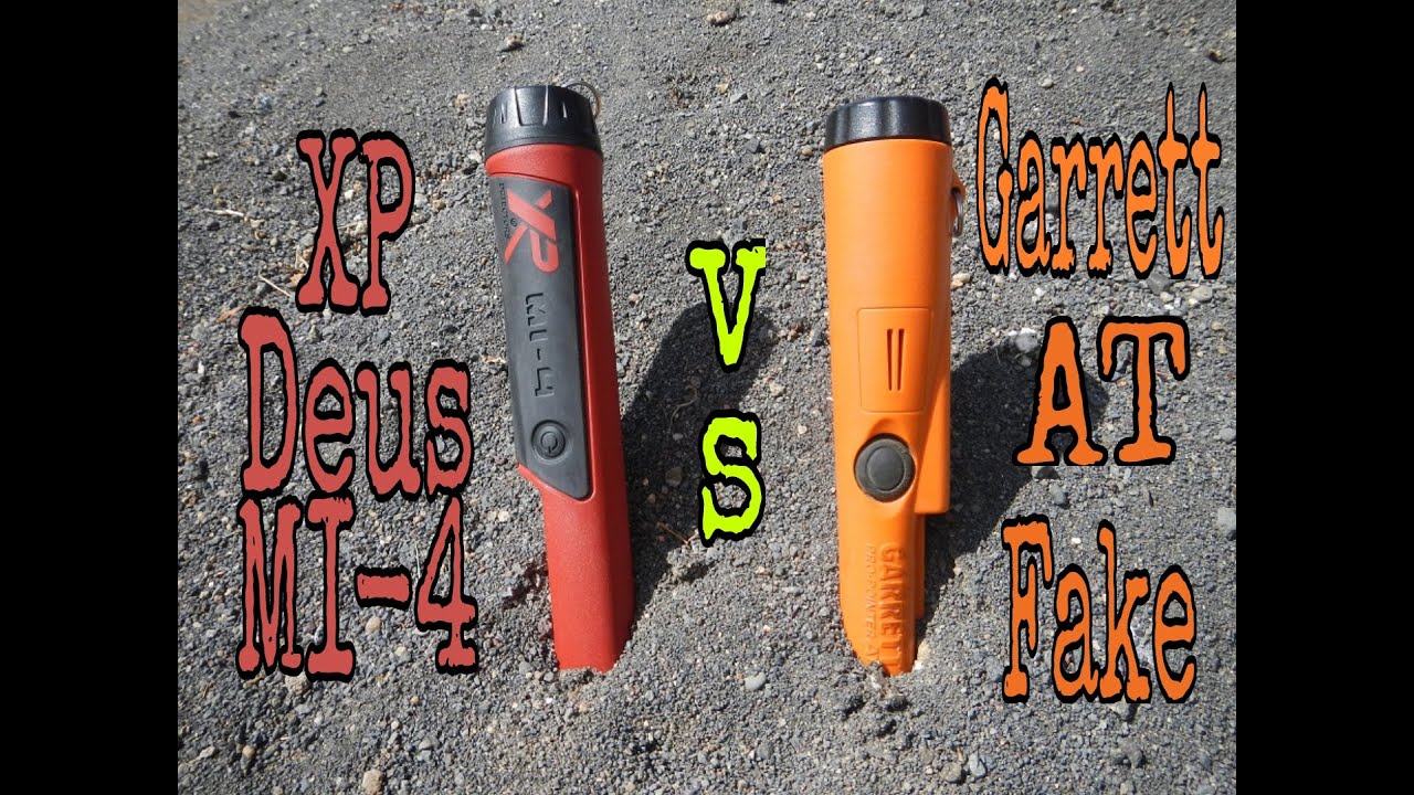 PINPOINTER GARRETT AT FAKE  VS  XP Deus MI-4       2020   Ep95
