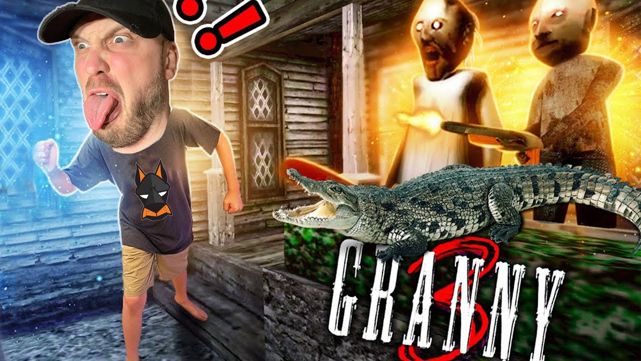 LUDA BABA IMA KROKODILA!? - Granny 3