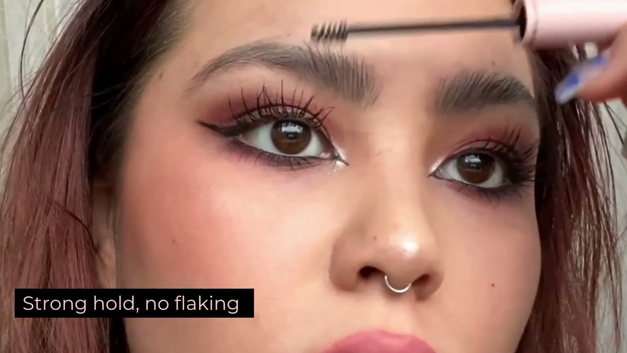 BAEBROW G-LAM Clear Brow Gel in Action!