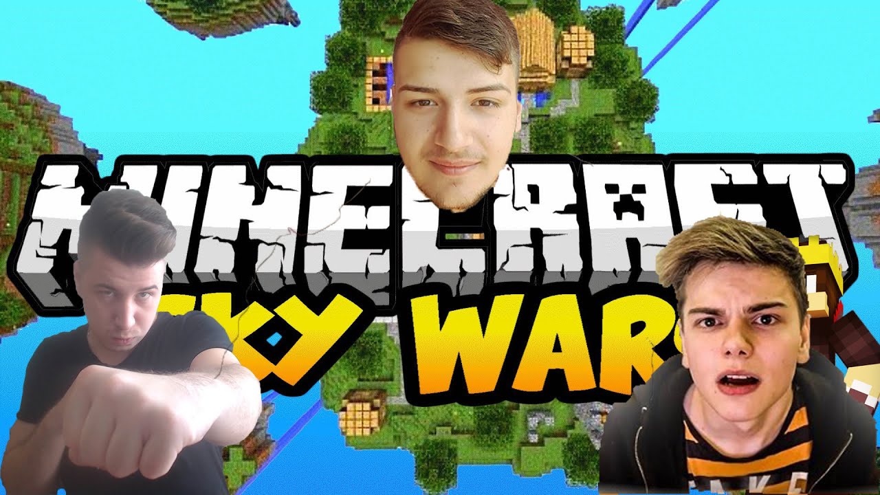 Minecraft SkyWars | w/ Bercea | L-am Batut pe MAXSIALTELE | Ep #96