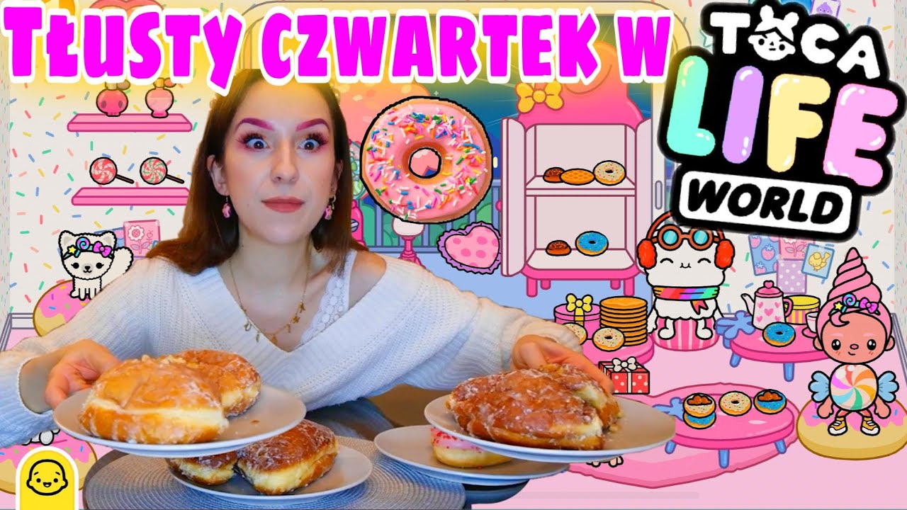 IMPREZA PĄCZKOWA W TOCA LIFE WORLD!🍩🙊🍩