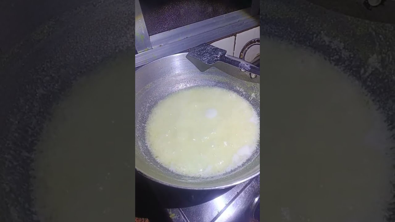 Making process of Ghee. 😊😊