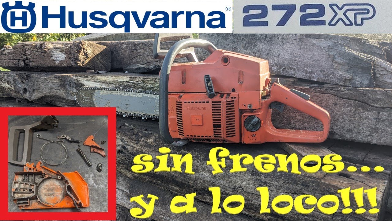 Reparación de freno de cadena de motosierra