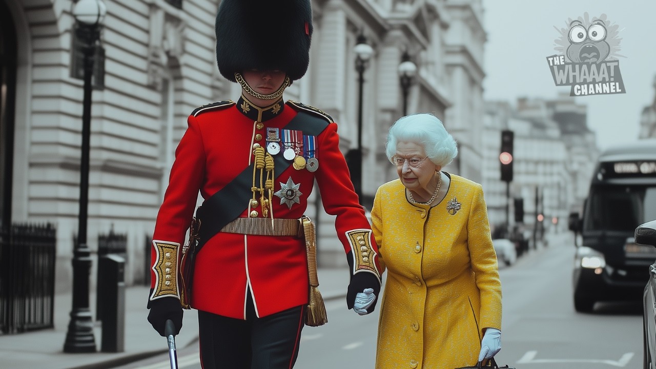 Royal Guards BREAK Character for Elderly & Veterans - Act of Kindness