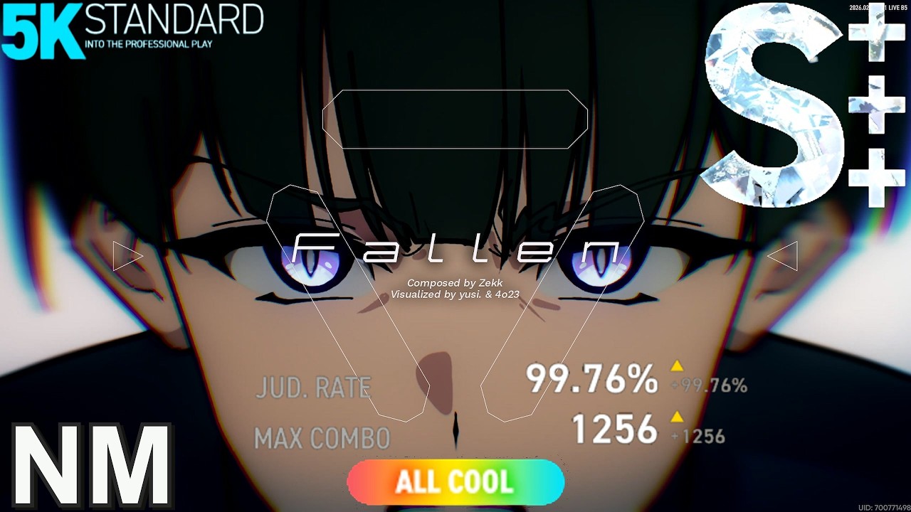 【EZ2ON NT DLC】 5S - Fallen NM