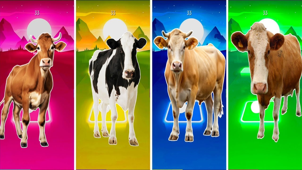 Tiles Hop - 1 🆚2 🆚 3 🆚 4 🎶 Tiles Hop EDM Rush