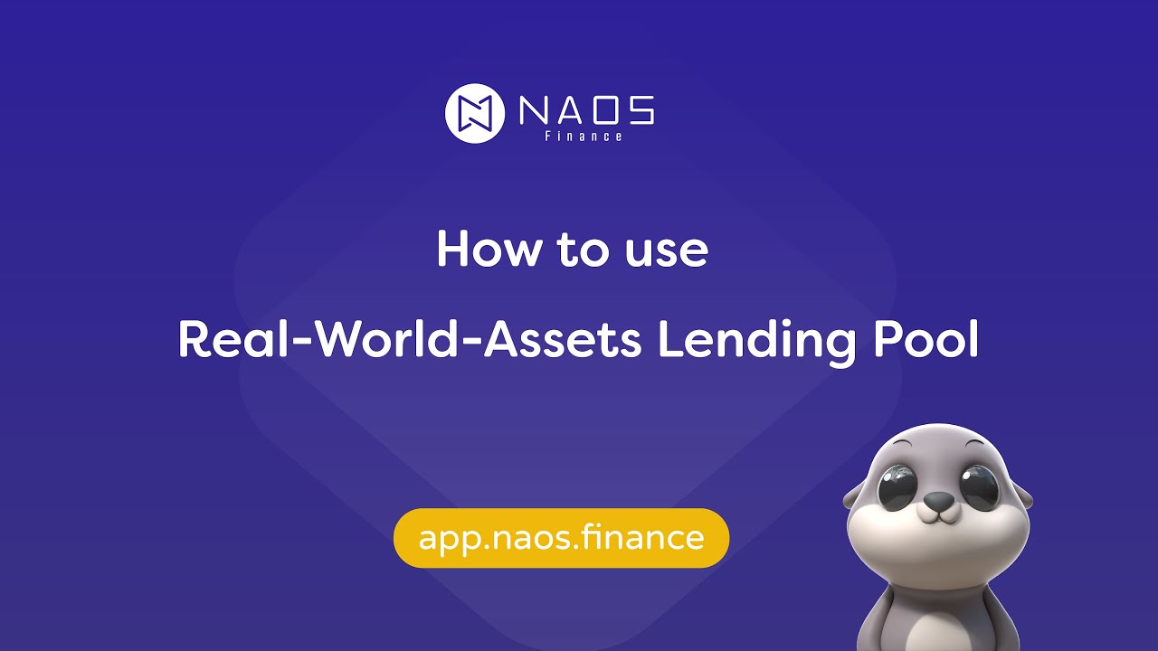 Tutorial - NAOS Real World Asset Lending Pools