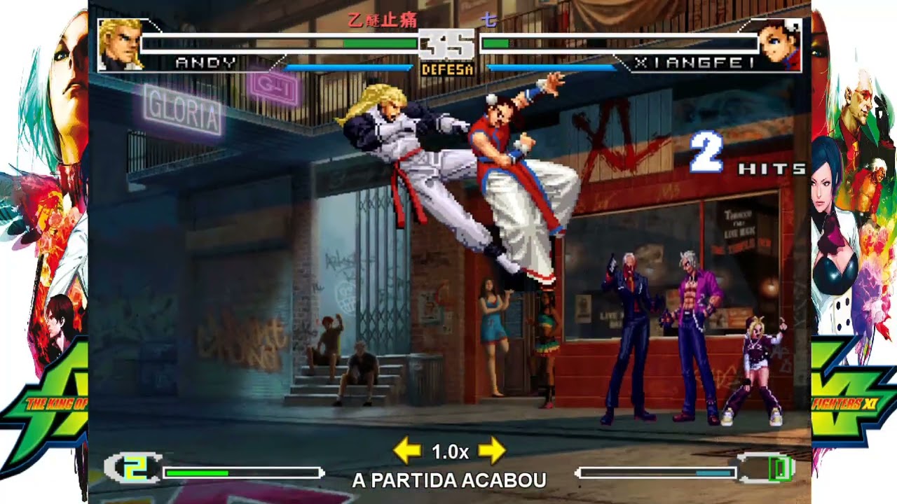 KOF XI Steam Edition (2002 UM) combate entre asiáticos P3 720P