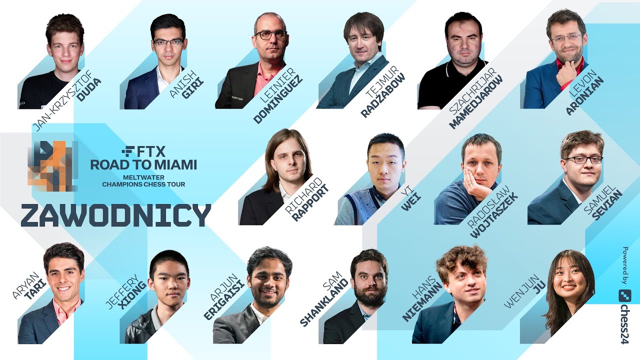 FTX Road to Miami- grają JKD i R.Wojtaszek- komentują GM Jakubiec i GM Teclaf