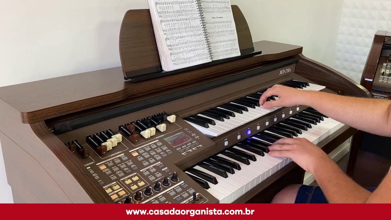 TOKAI MD 750S WENGUE - HINO 350 (HINÁRIO 05 CCB) - A JORNADA FAREI - CASA DAS ORGANISTAS