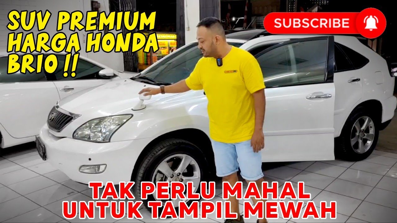SUV Premium Toyota yang paling long lasting Harrier Putih Harga Kemerdekaan |25juta bisa bawa Pulang