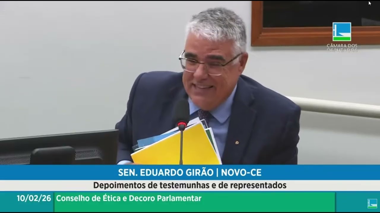 Conselho de Ética da Câmara-10 de fevereiro de 2026
