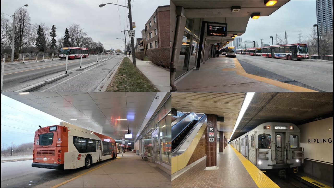Long Video? | Toronto Walk on Bloor Street West to Kipling Stn + New Kipling Bus Terminal 1/12/2026