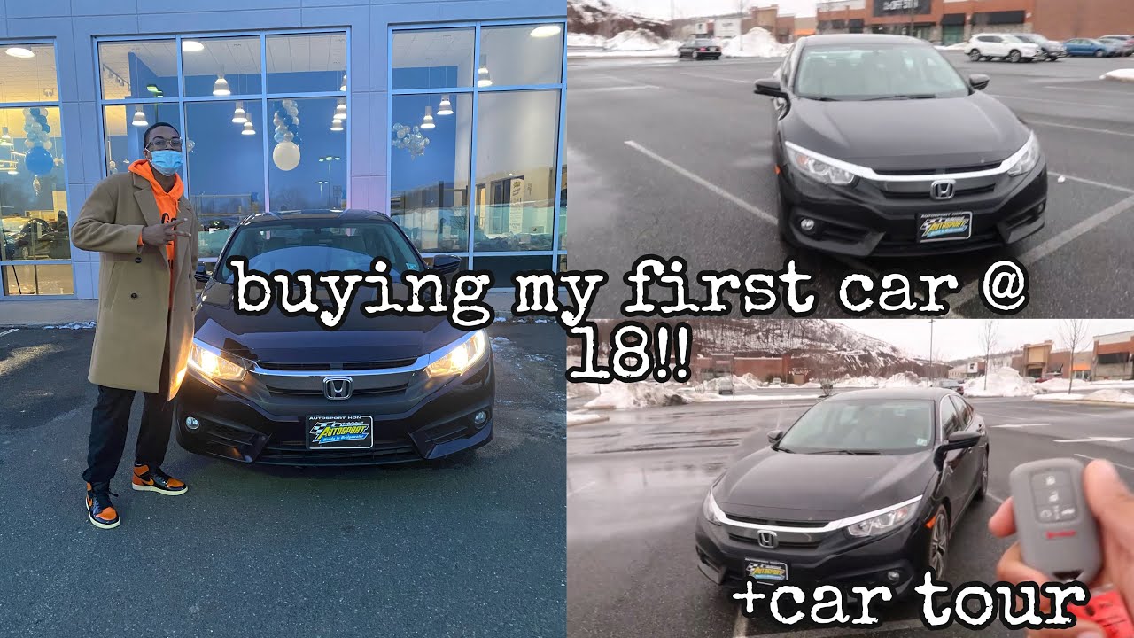 buying my first car at 18 & car tour | Honda Civic EX-T | Jazaanw