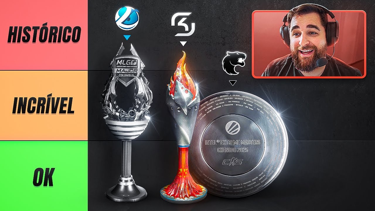 FALLEN ANALISA E RANQUEIA OS CAMPEONATOS MAIS IMPORTANTES DA SUA CARREIRA