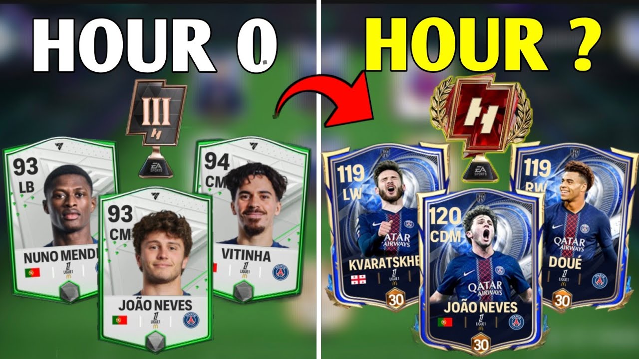 I Beat FC Mobile with 0$ Spend (But Only Paris Saint Germain or PSG)