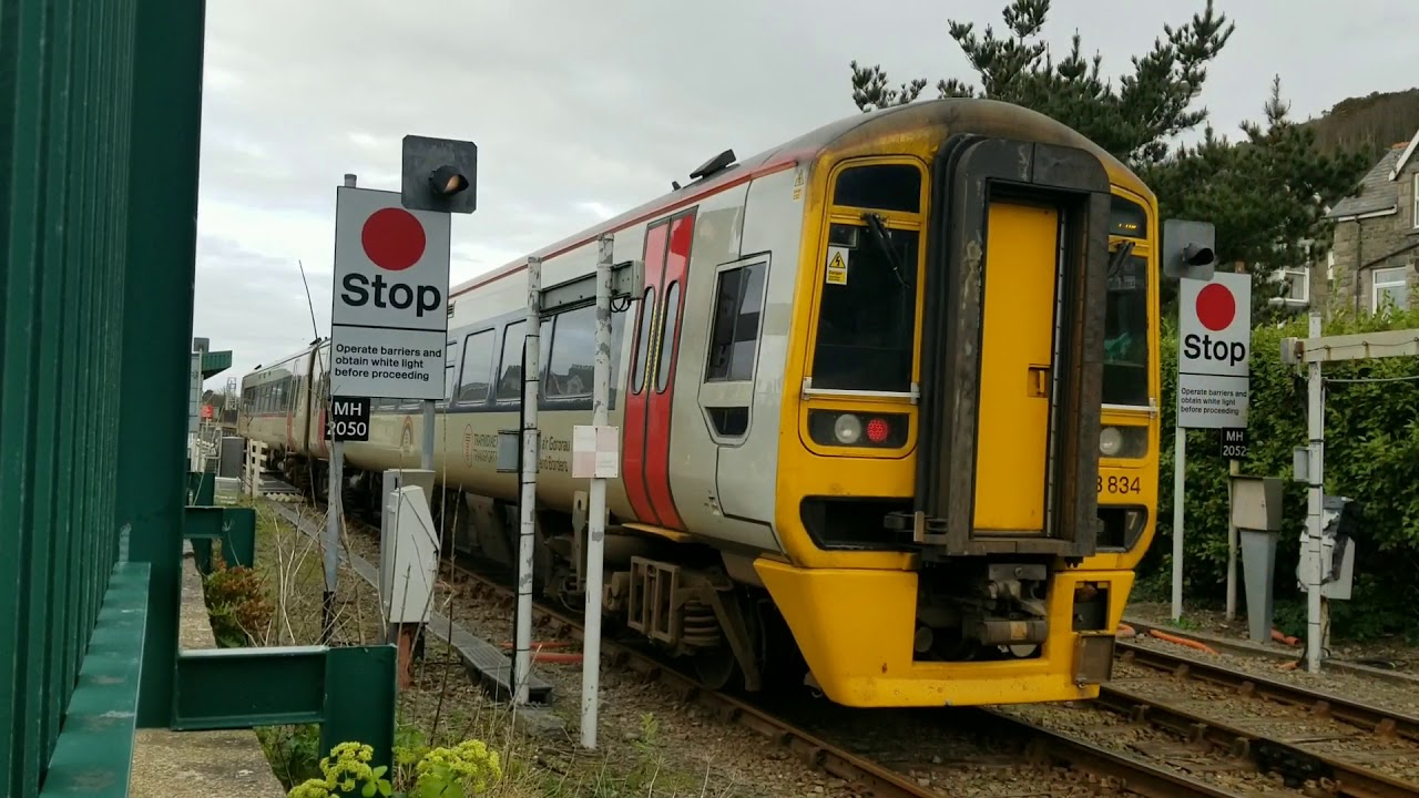 Trains at Barmouth