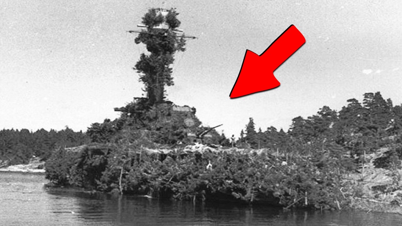 Das schwimmende Dschungelstück das die japanische Flotte austrickste!