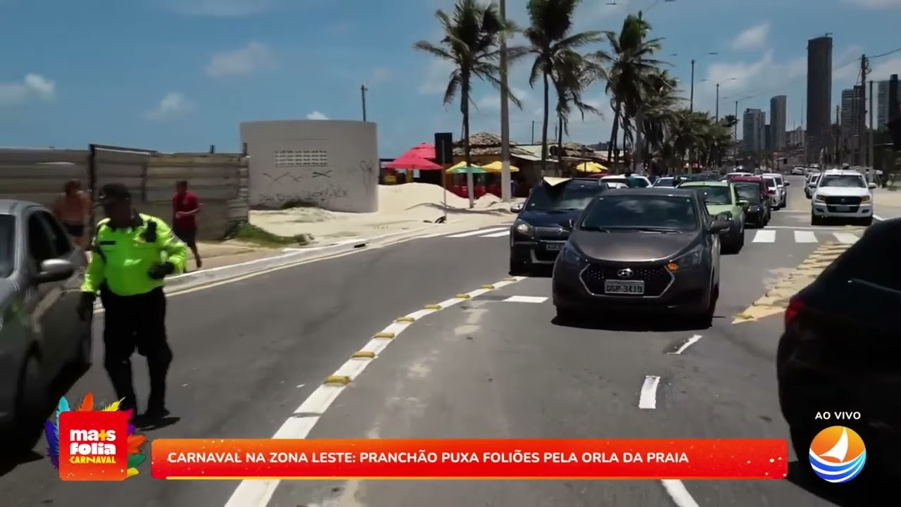 Trio Pranchão anima Avenida Café Filho na Zona Leste de Natal