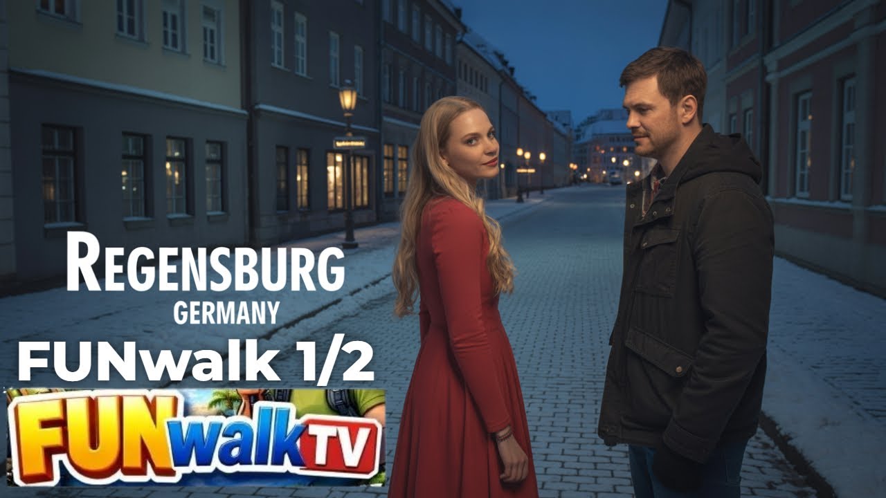 LIVE 🌙 Regensburg Night Walk | Walking Tour in Germany | January 2026, 1/2