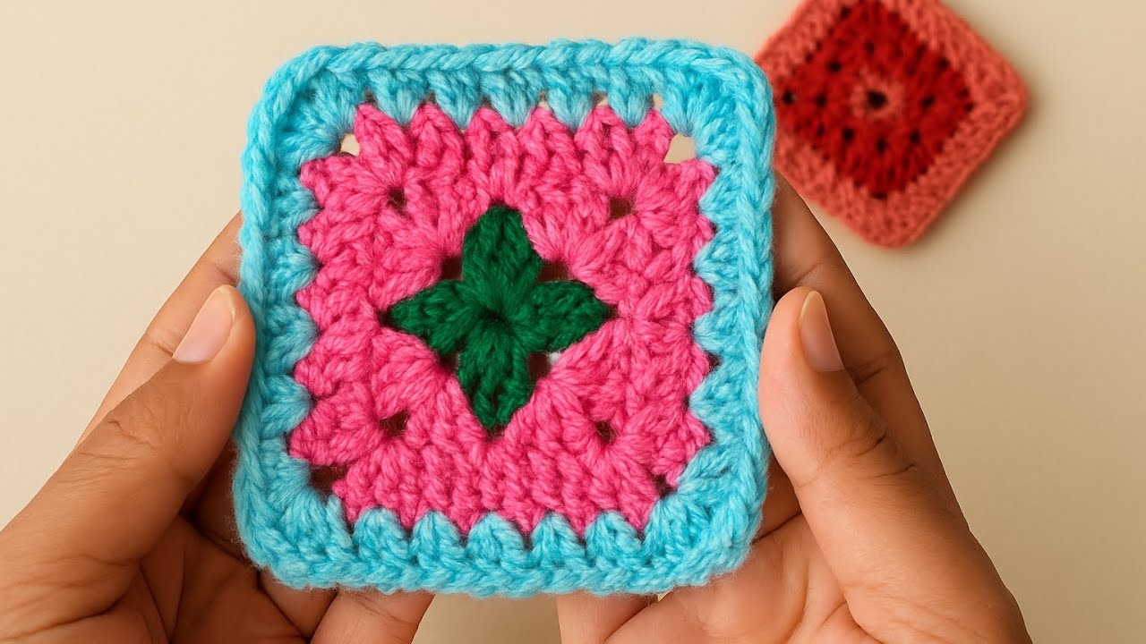 Easy Granny Square Crochet Tutorial | Step-by-Step for Beginners