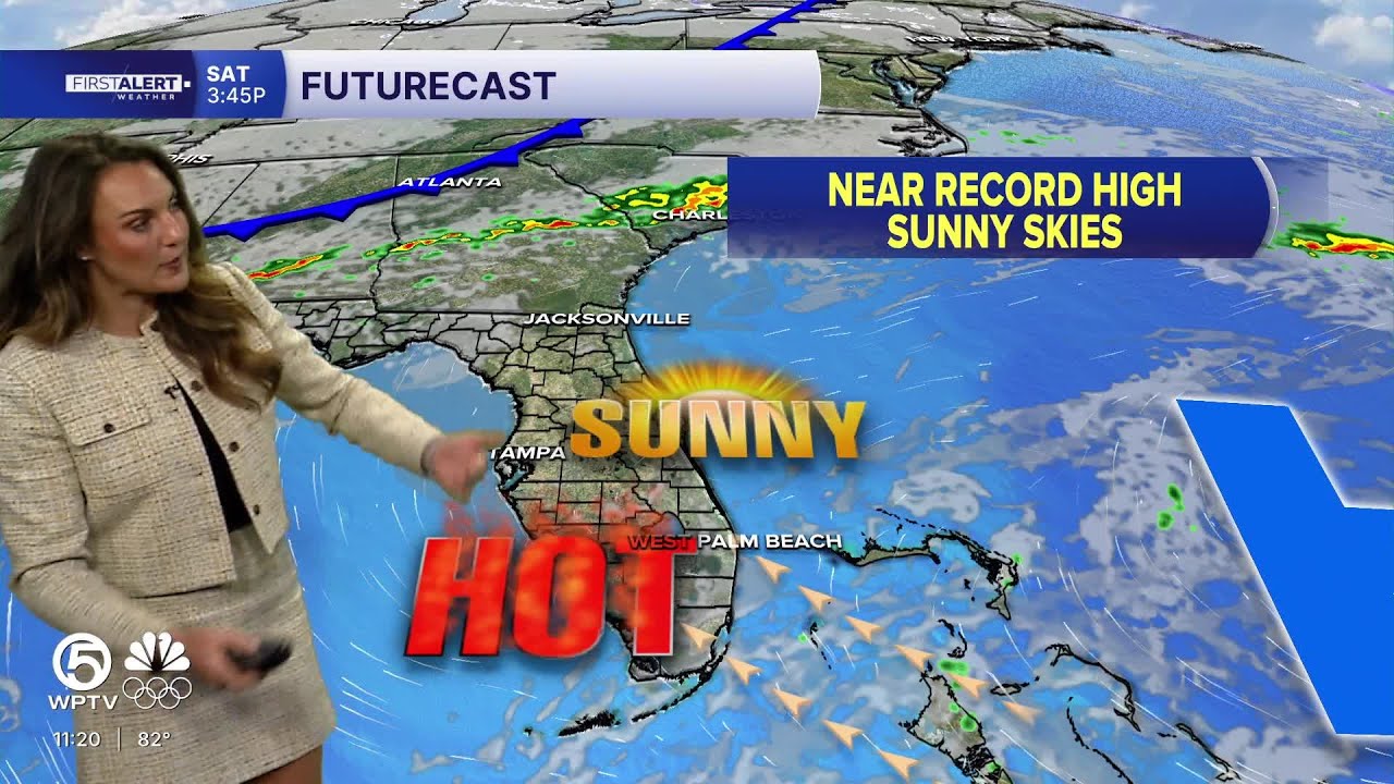 WPTV First Alert Weather Forecast for Afternoon of Friday, Feb. 20, 2026