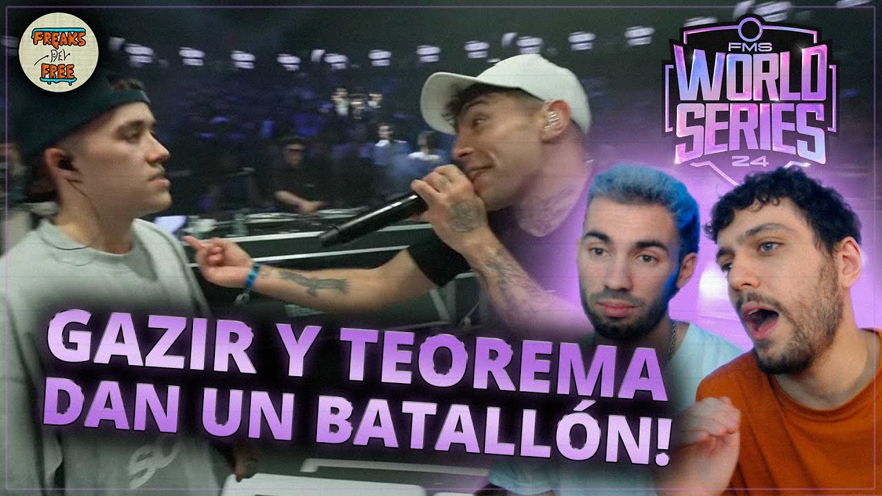 ¡TEOREMA vs GAZIR! 🤩🤩 ¡UNA BATALLA INCREÍBLE! 🔥🔥 - FMS WORLD SERIES J4