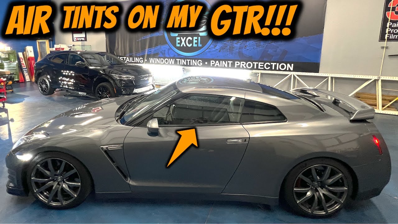 Getting Air Tints on My GTR | LLumar Air 80