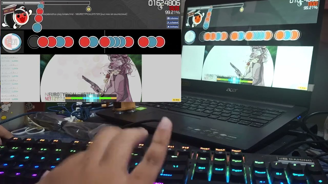 Taiko NEUROTYPICALSYSTEM 3x miss