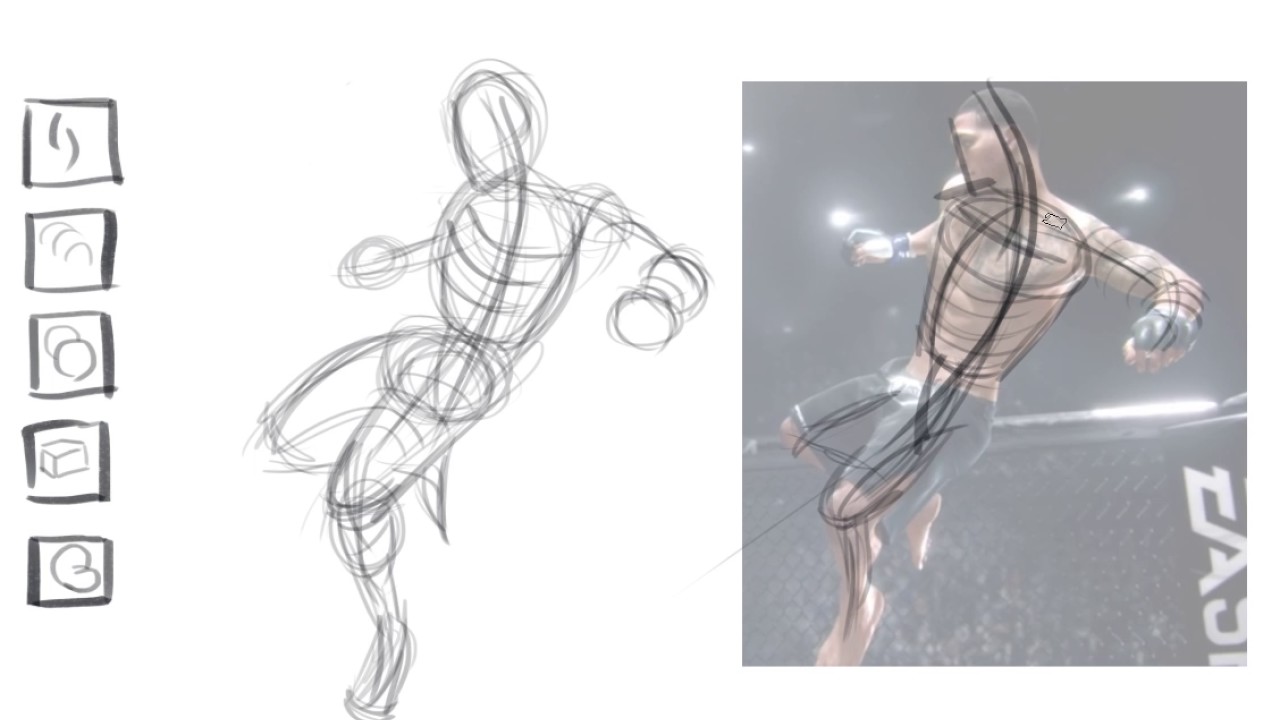 Glenn Vilppu's Figure Drawing Method (Part 3): Demo