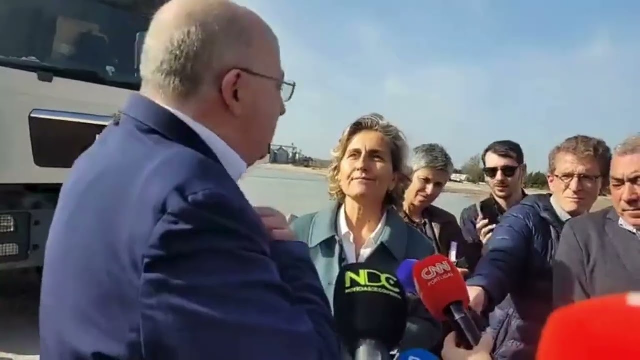 TENSÃO ENTRE ANA ABRUNHOSA E MINISTRO DA AGRICULTURA EM COIMBRA