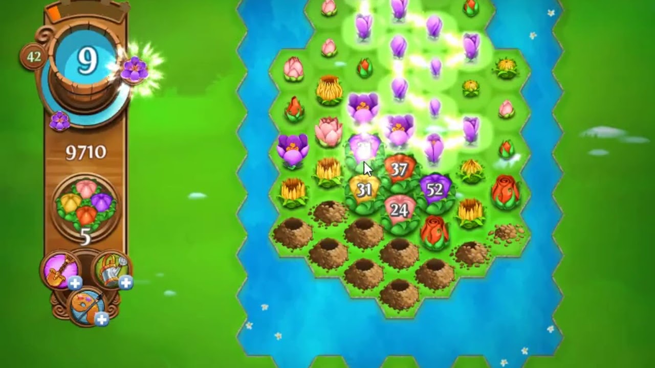 Blossom Blast Saga Level 1001 - NO BOOSTERS | SKILLGAMING ✔️