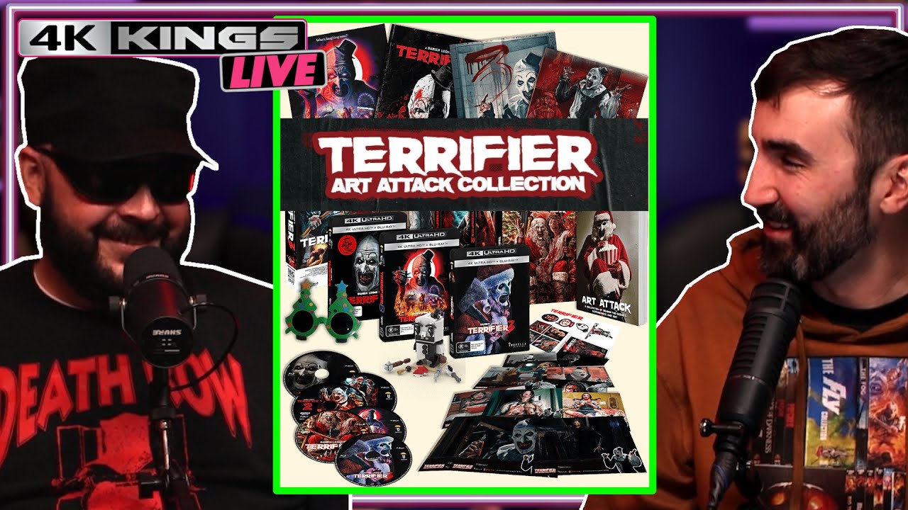 TERRIFIER 4K BOXSET from UMBRELLA ENTERTAINMENT | All 3 Films, Posters, Legos, More | 4K Kings Clips