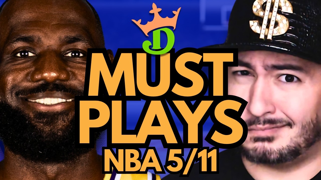 NBA DFS Monday 5/11 (DraftKings NBA MUST PLAYS) | NBA DFS Picks + Bets