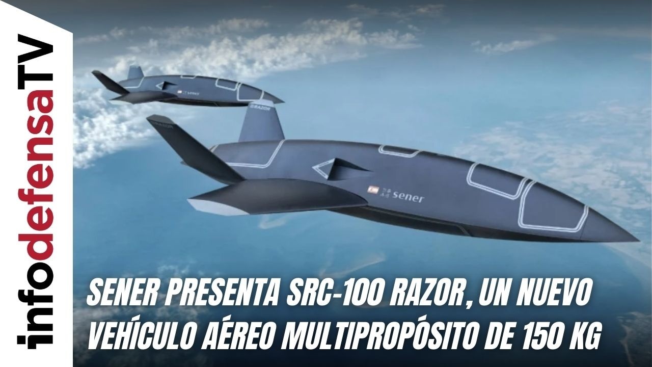 Sener presenta SRC-100 Razor, un nuevo vehículo aéreo multipropósito de 150 kg